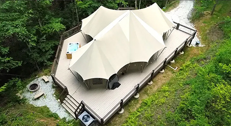 不止是住宿！星途酒店帐篷打造沉浸式度假新场景