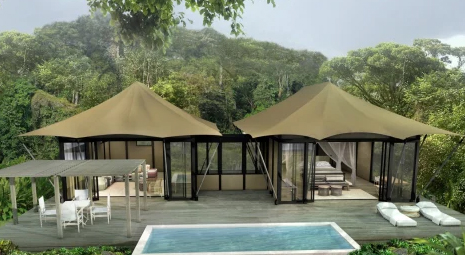 抗风防水又美观！酒店帐篷的这些实用优势你不可不知