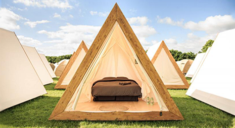 精致轻奢的帐篷酒店民宿基于什么概念设计？